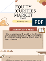 Equity Securities Market