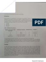 Blood Group Practical