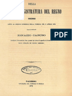 Palermo Discorso Circolo Giuridico 1872 Caruso Camera