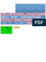 Foundation Time Table - 19.07.2021 To 25.07.2021