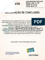 Declaracao Estaci Advogado de Bosta