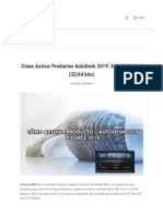 Cómo Activar Productos AutoDesk 2019 - X-FORCE 2019 (32 - 64 Bits)