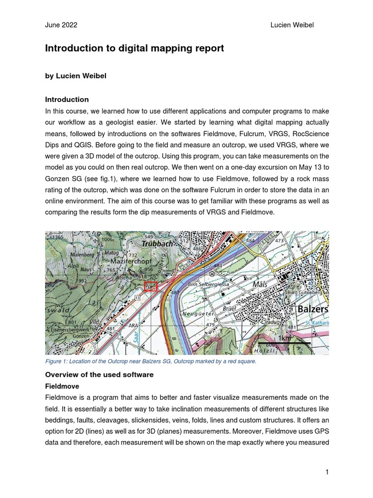 Introduction To Digital Mapping | PDF