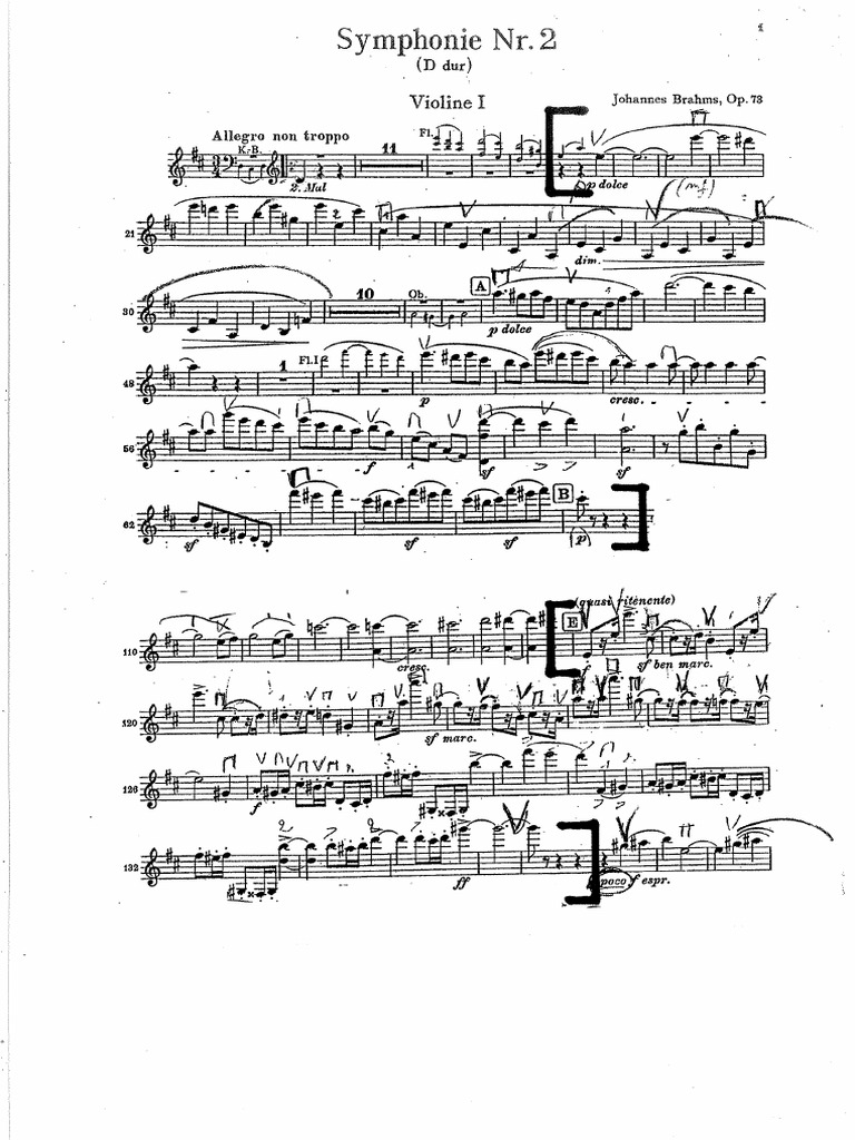 BruPhil Orchestral Excerpts Violin PDF