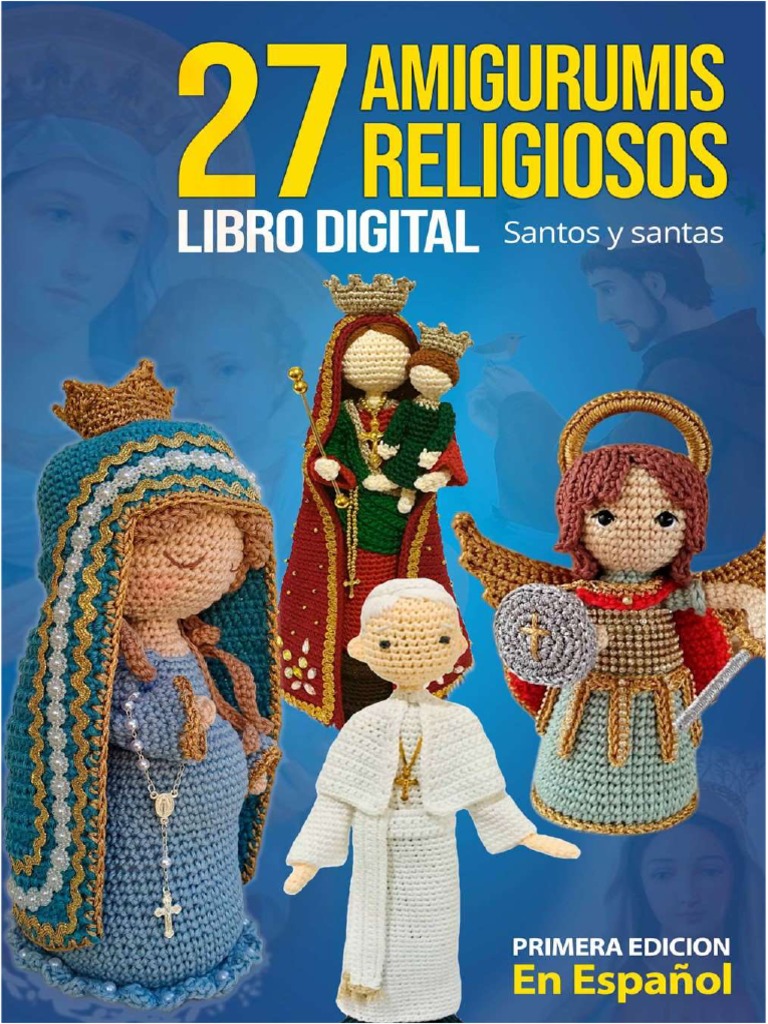 Ebook 27 Patrones de Amigurumis Religiosos, PDF