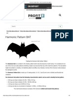 Harmonic Pattern Bat - How To Trade The Bat Pattern