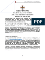 Fuerza Terrestre: Brigada de Selva N.º 21 "Cóndor" Acta #1 de Preguntas Y Respuestas PROCESO SIE-21BS-001-2022