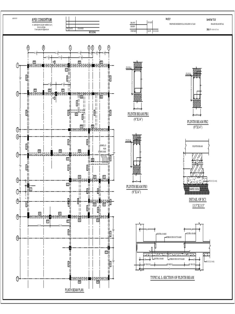 Grade Beam Detail PDF