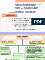 Mapa Conceptual - CONTRADICCIONES POLITICO-SOCIAL EN EL MUNDO DE HOY - GRUPO 07