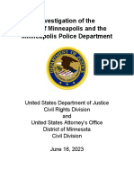 Minneapolis Findings Report 2023.06.15