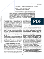 Uses of Factor Analysis in Counseling Psychology Research: Howard E. A. Tinsley and Diane J. Tinsley