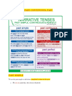 Narative Tense - Past