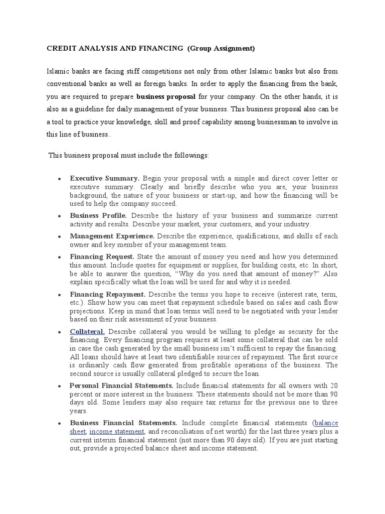 assignment-credit-analysis-business-proposal-a221-pdf-loans