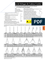 Configuracion de Eslingas