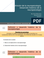 Clase 1. Definición e Historia de La Neuropsicología