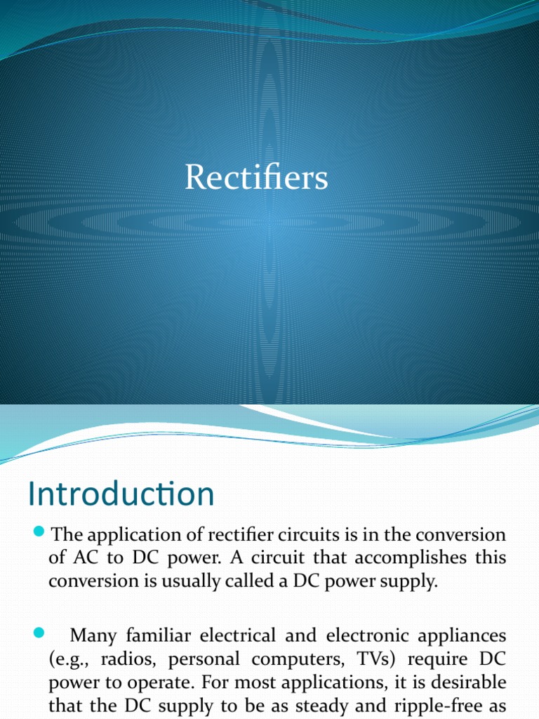2 Rectifier PDF Rectifier Diode