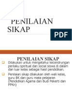 Penilaian Sikap