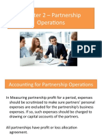 Chapter 2 Partnership Operations