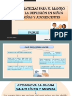 Estrategias para El Manejo de La Depresión en Niños