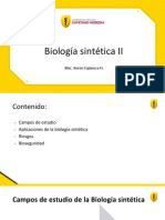 Clase Teórica - Biología Sintética II