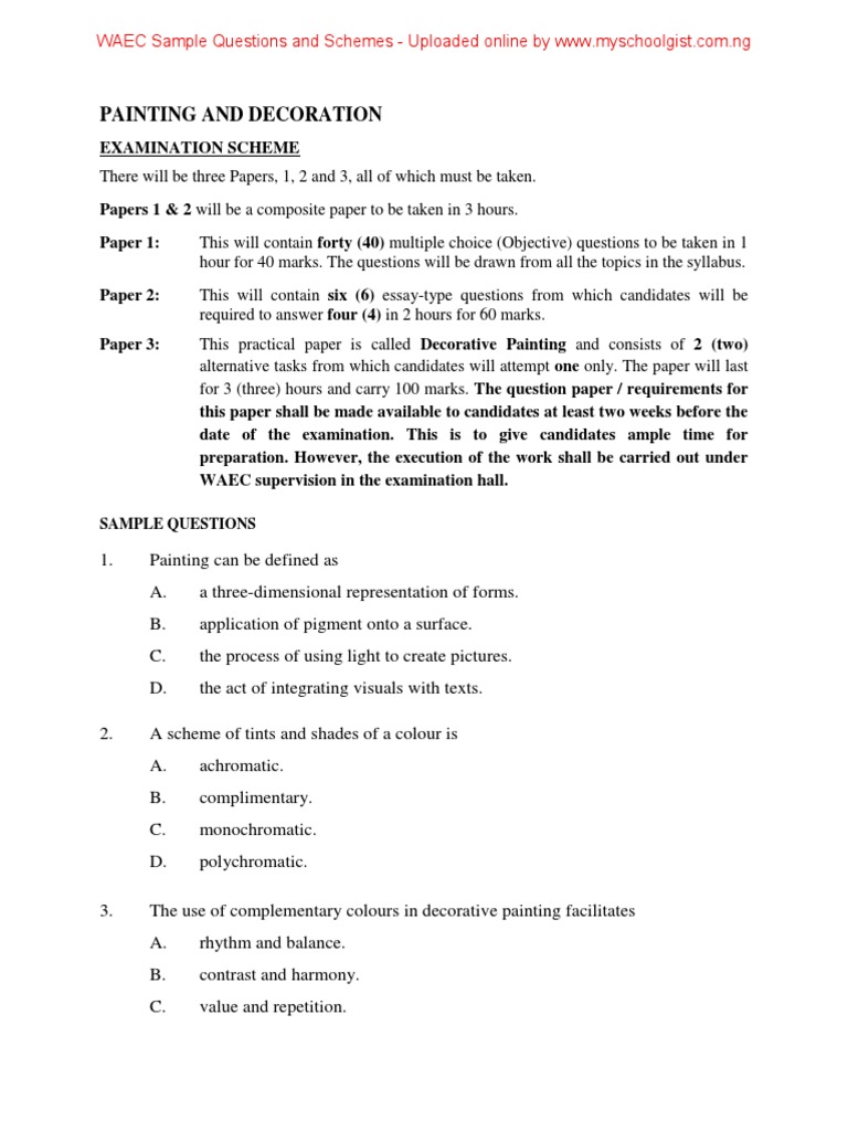 Painting and Decoration PDF Paintings Techniques