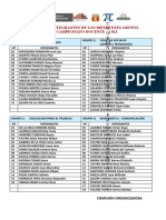 Integrantes Campeonato Docente