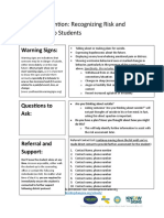 SuicidePrevention OnePageforSchools