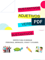 Sustantivos, Adjetivos y Verbos PDF