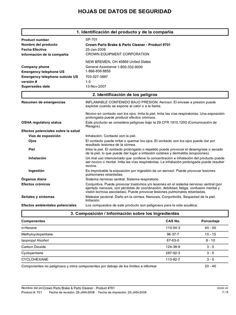 363102001 Brake & Parts Cleaner PDF