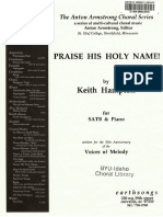 Praise His Holy Name! (Keith Hampton)