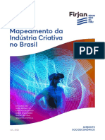 Mapeamento da Indústria Criativa no Brasil 2022