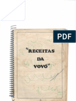 Receitas Da Vovó - Grupo S.O.S. Da Santa Casa de Pirajuí (1983)