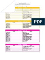 Morley Pool Timetable 20 Feb - 2 April 23