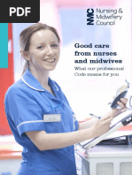 NMC Code Patient Public Leaflet