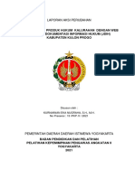 Integrasi Web Produk Hukum Kalurahan Dengan Web Jaringan Dokumentasi Informasi Hukum (Jdih) Kabupaten Kulon Progo