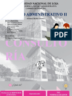 Consultoría Grupal Unidad 3 Derecho Administrativo