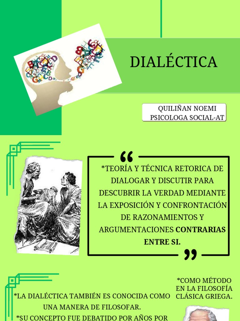 Dialectica Pdf Dialéctico Platón