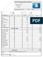 Calculo de Prestaciones Formato