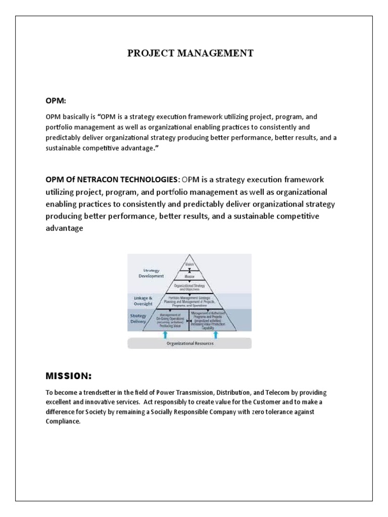 Project Management Opm | PDF | Project Management | Inventory