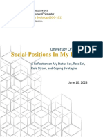 Social Positions That You Personally Occupy, Sociology