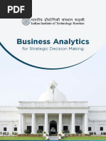 IIT-Roorkee - Business Analytics V7