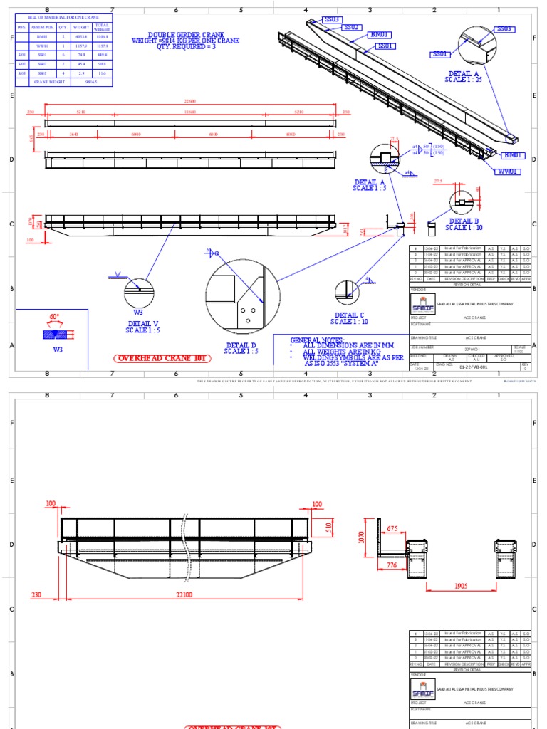 Crane 10t-Assems | PDF