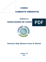 APOSTILA MODALIDADES DE LICENCIAMENTO