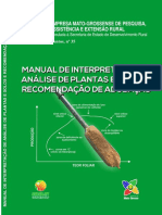 Guia e Manual de Interpretação de Análise de Plantas e Solos e Recomendação de Adubação