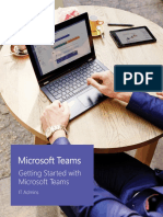 Microsoft Teams Getting Started Guide For IT Admins