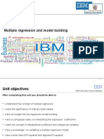 Welcome To:: Multiple Regression and Model Building