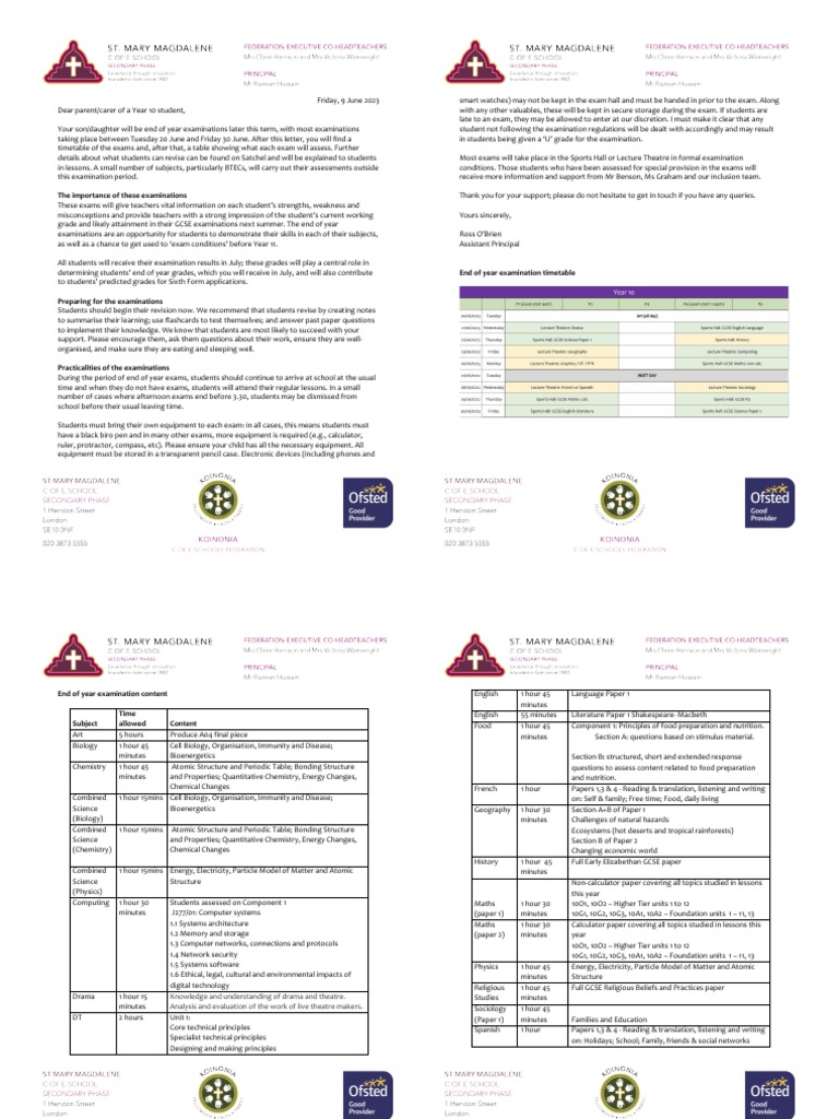 Year 10 end of year examinations pdf chemistry bioenergetics