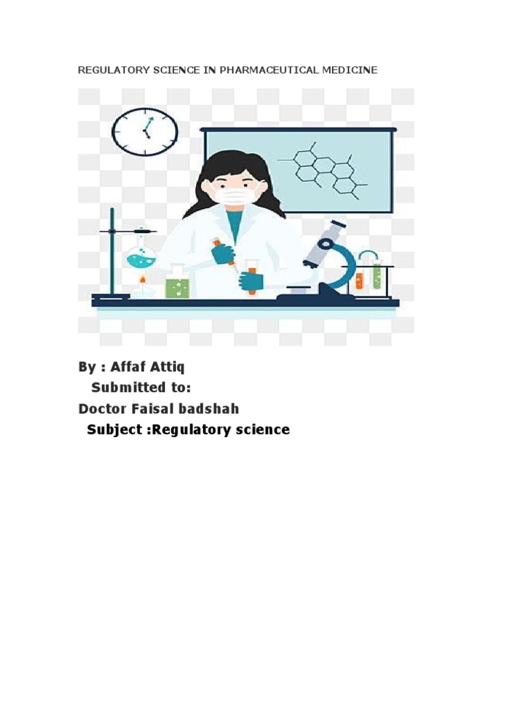 Regulatory Science in Pharma | PDF | Self-Improvement