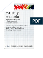 ARTES Y ESCUELA Aspectos Curriculares