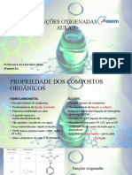 Funcoes Oxigenadas - Cetona - Aldeido - Eter